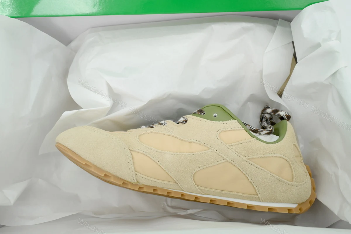 View 6 of Bottega Veneta Orbit Sneaker 'Beige' 838384 V3MS2 9725