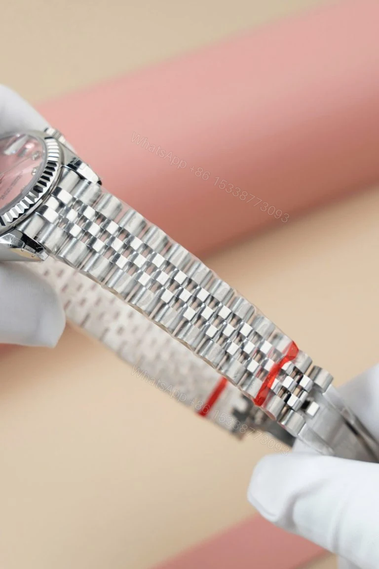 View 4 of Datejust Lady 31mm Super Clone Pink Dial Jubilee Bracelet