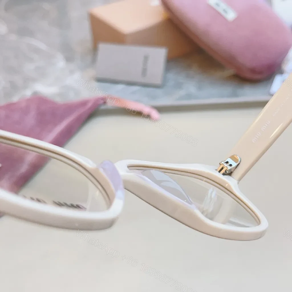 View 7 of Patterned Texture Ivory Frames - Luxury Modern Eyewear