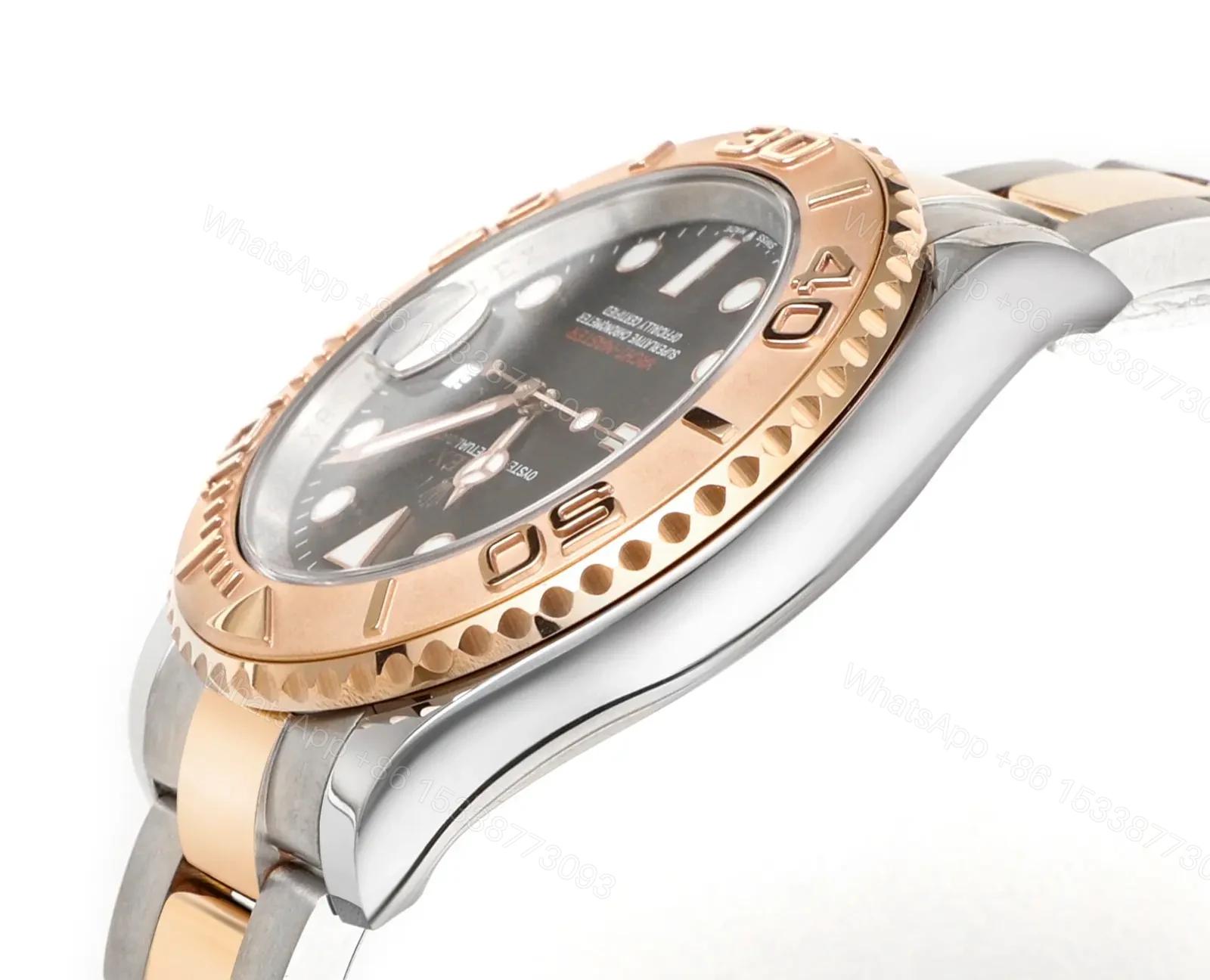View 5 of RM Factory Clean Factory Rolex Yacht-Master 40 Rose Gold Brown Dial