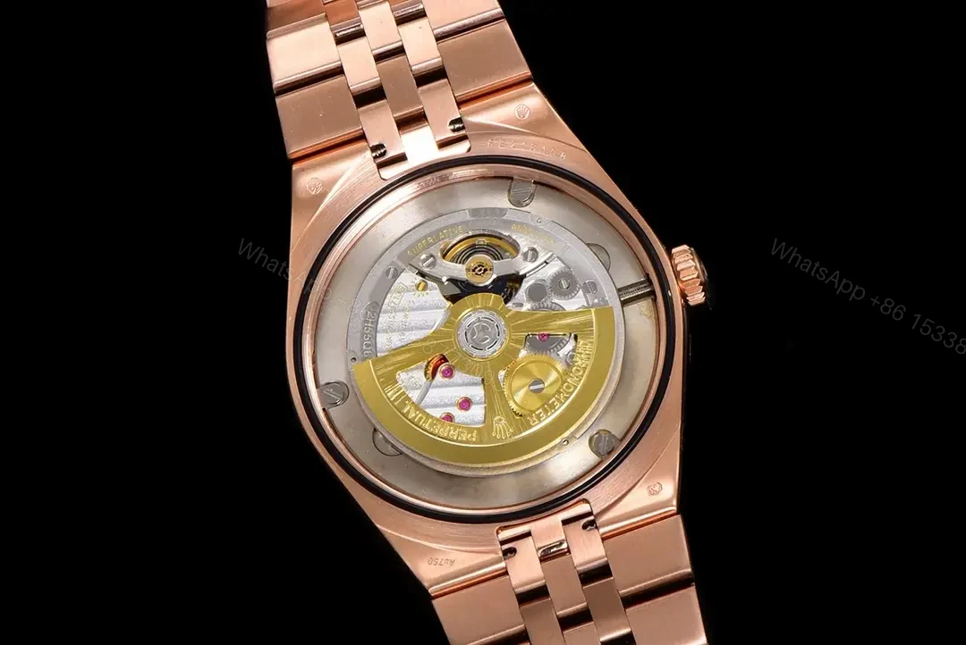 View 9 of Rolex Land-Dweller 36 Everose White Dial Flat Jubilee 127235-0001
