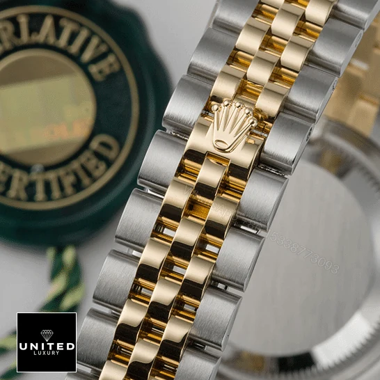 View 4 of Rolex Datejust 41 126333 Gold Motif Replica