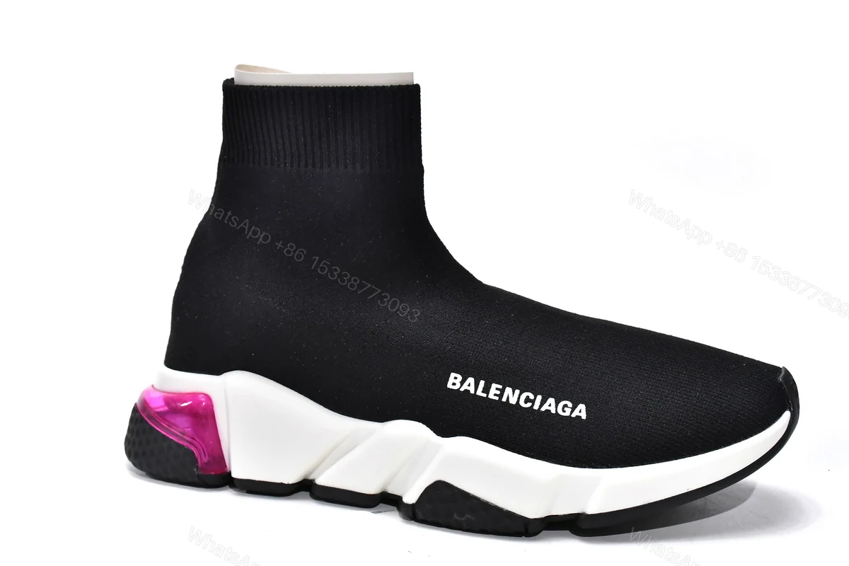 View 3 of Balenciaga Speed Trainer Black Purple
