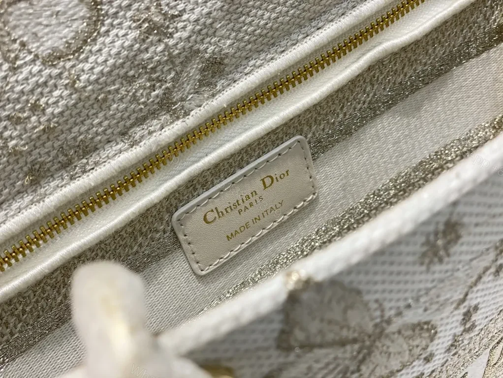 View 2 of Dior Jacquard Tote: Refined Texture, Day-to-Night Style