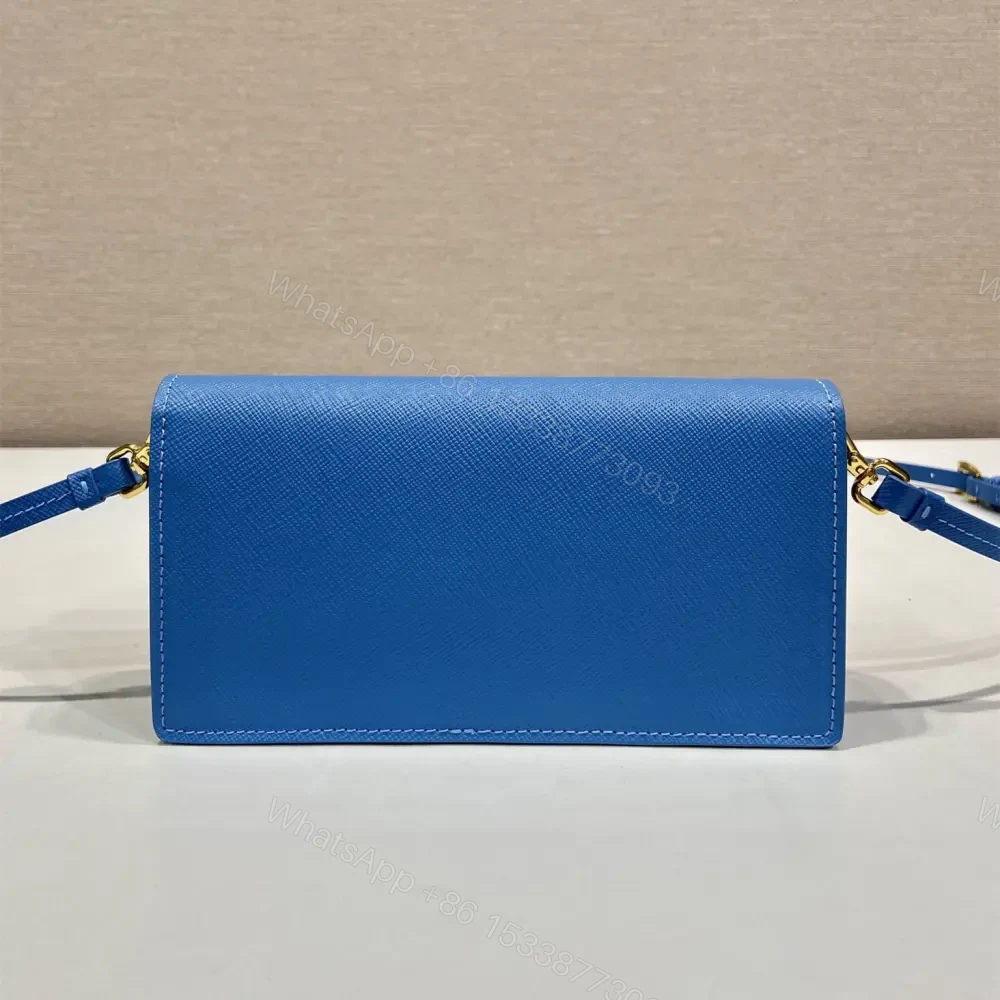 View 2 of 高仿Prada*Saffano系列1NF059斜挎包藍色Mini免檢版
