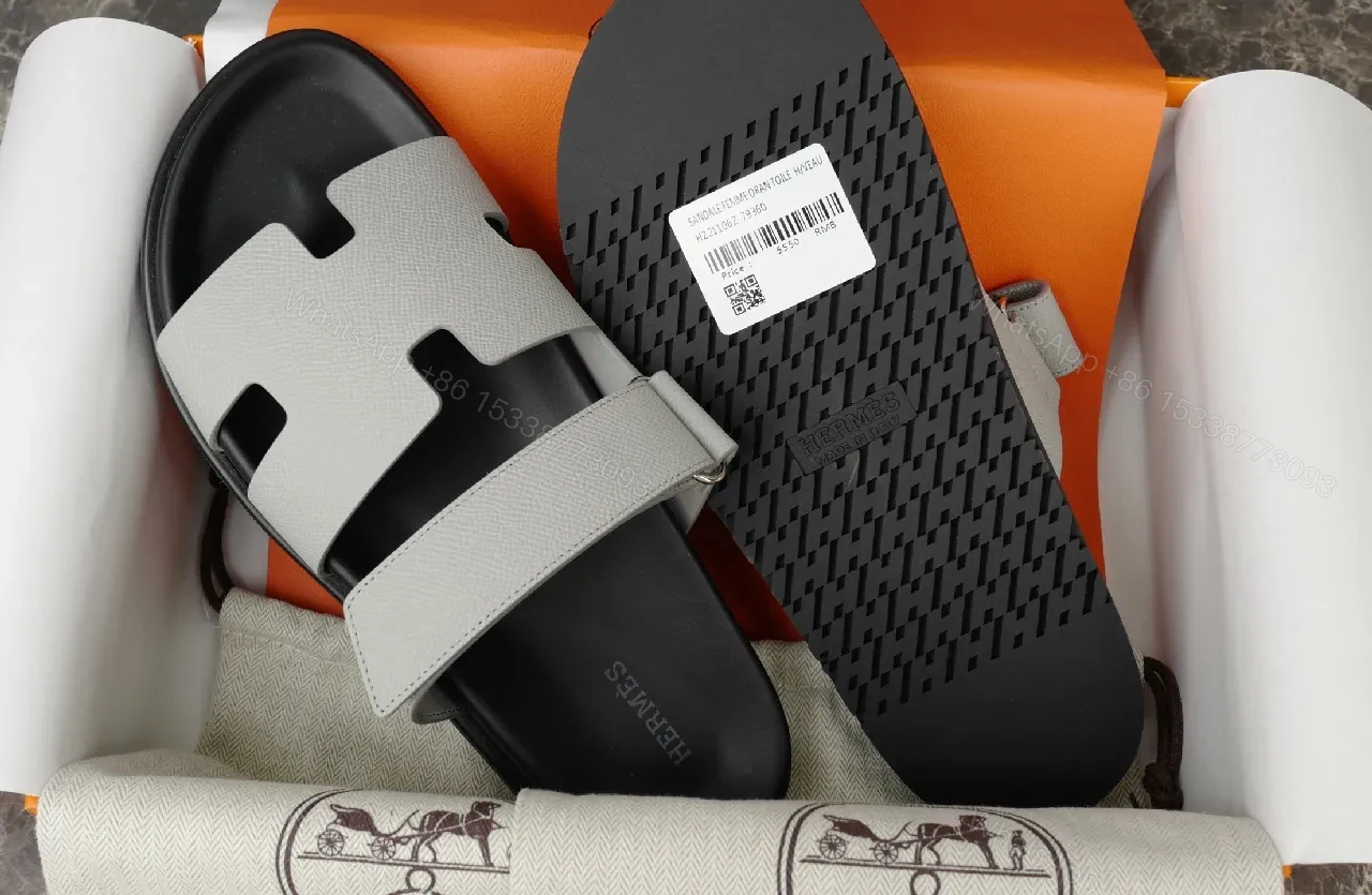 View 4 of Minimalist Leather Sandals with Signature Comfort—Luxury Casual Sandals