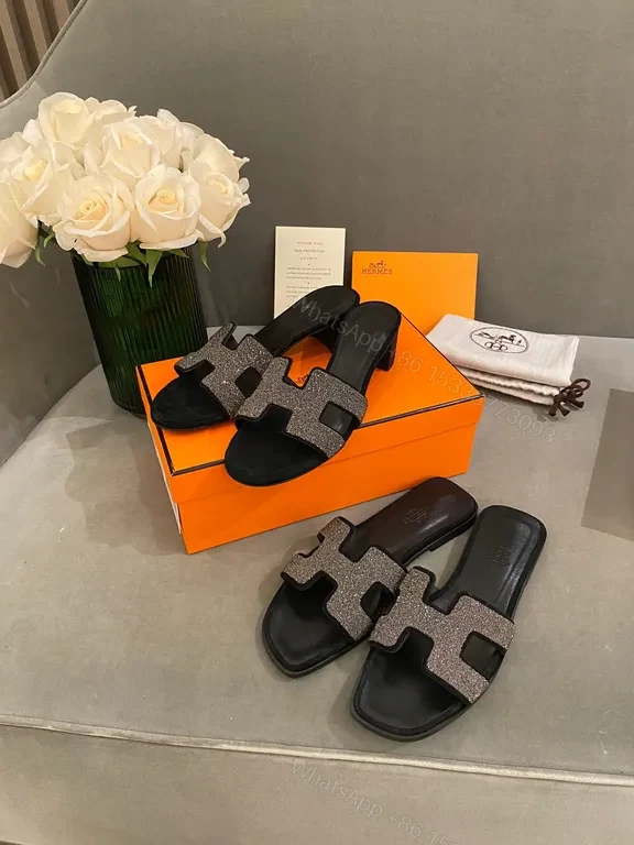 View 2 of Crisp White Leather H-Strap Slides - All-Day Comfort
