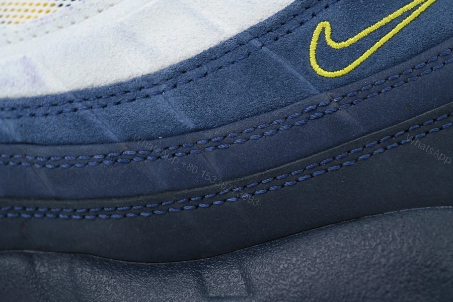 View 3 of Eric Koston x Nike SB x Air Max 95 'Obsidian Speed Yellow' HQ8492-400