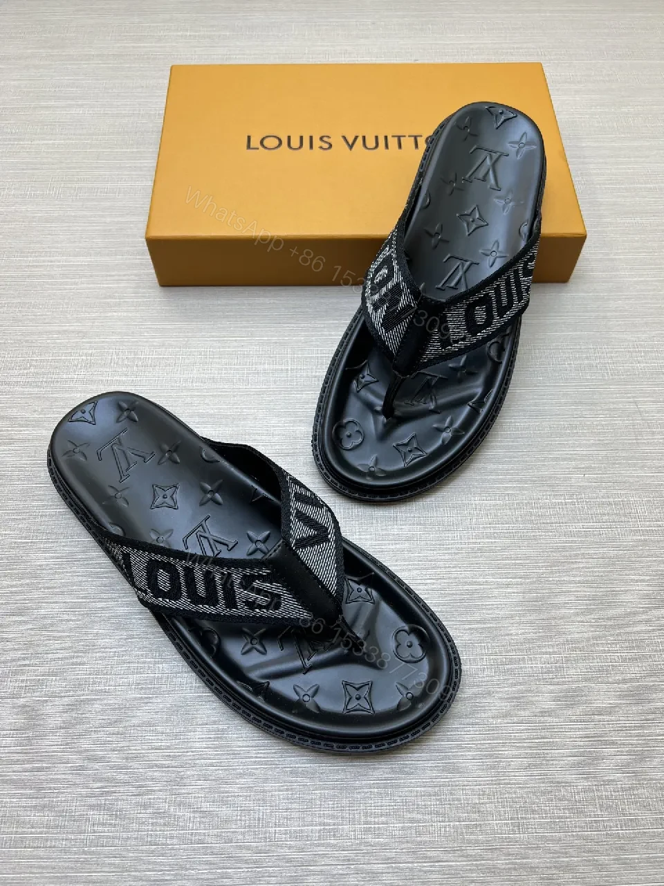 View 7 of Monogram Textured Slip-Ons: Luxe, All-Day Comfort