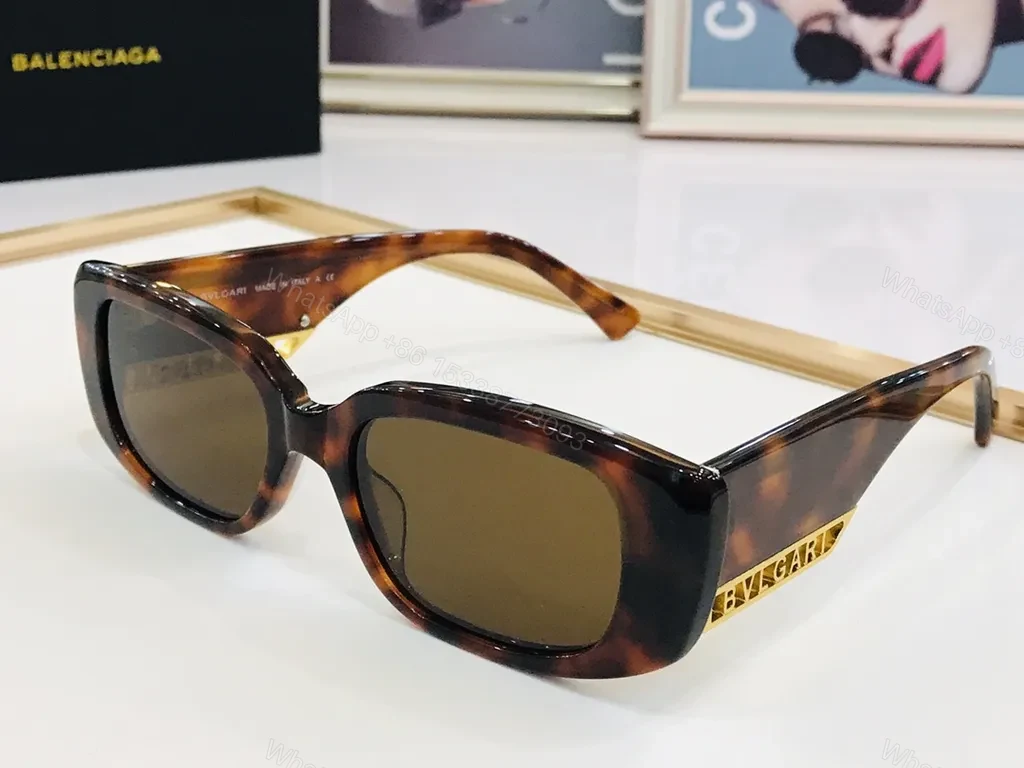 View 5 of BVLGARI Luxe Frames: Oversized Black Acetate Sunglasses