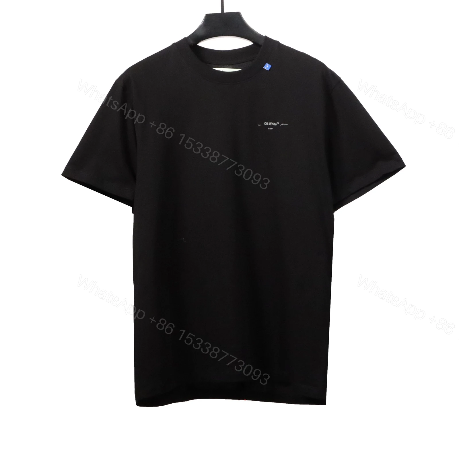 View 3 of Off-White Incomplete lines Print T-Shirt