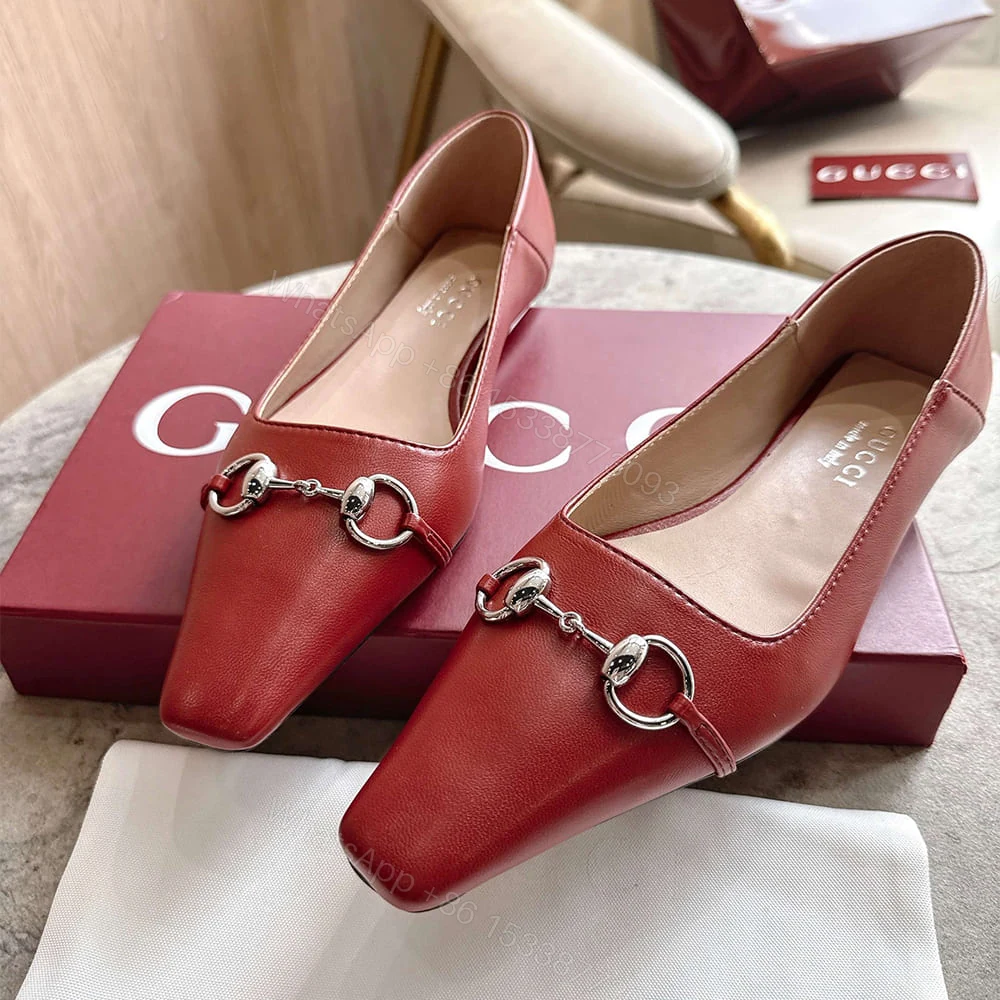 View 4 of GUCCI Women’s Vittoria ballerina