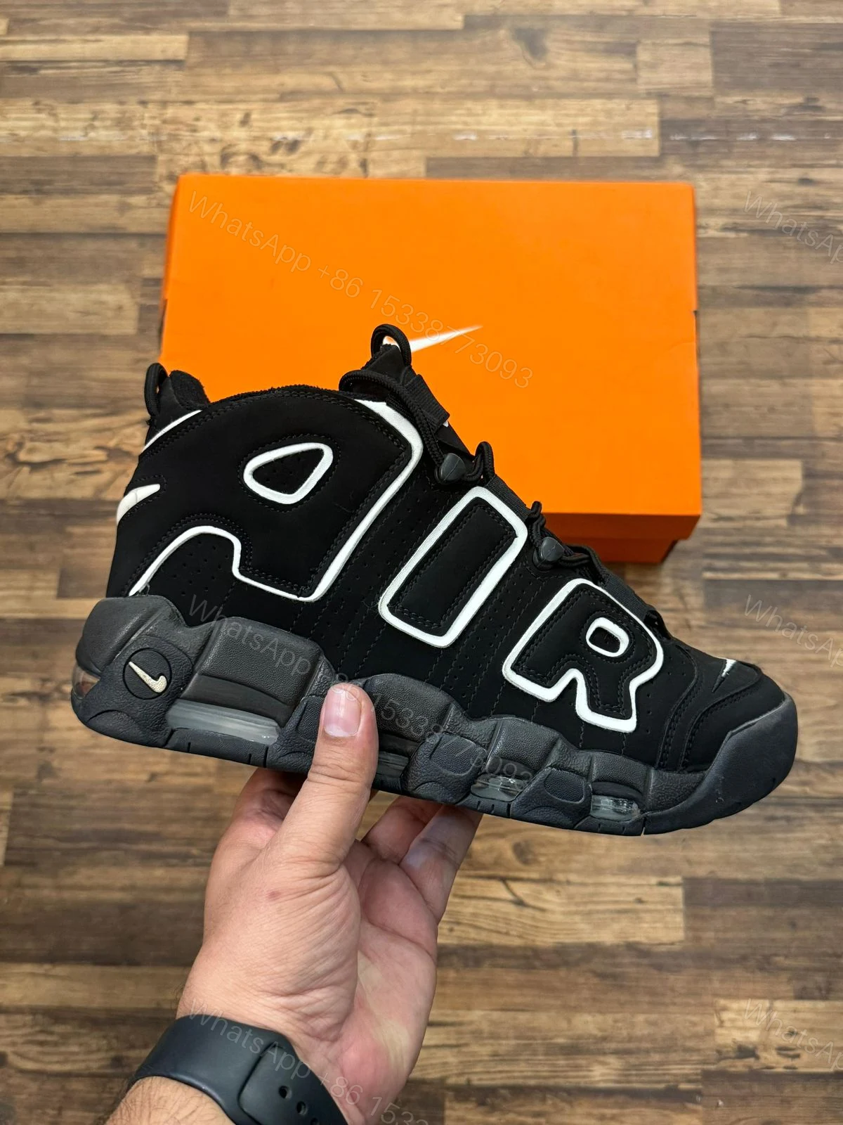 View 2 of First Copy Nike Air More Uptempo – Bold, Retro & Street-Ready