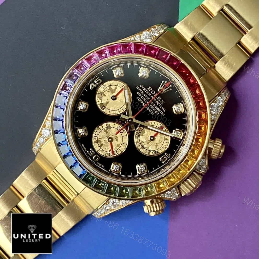 View 7 of Rolex Daytona Rainbow Replica