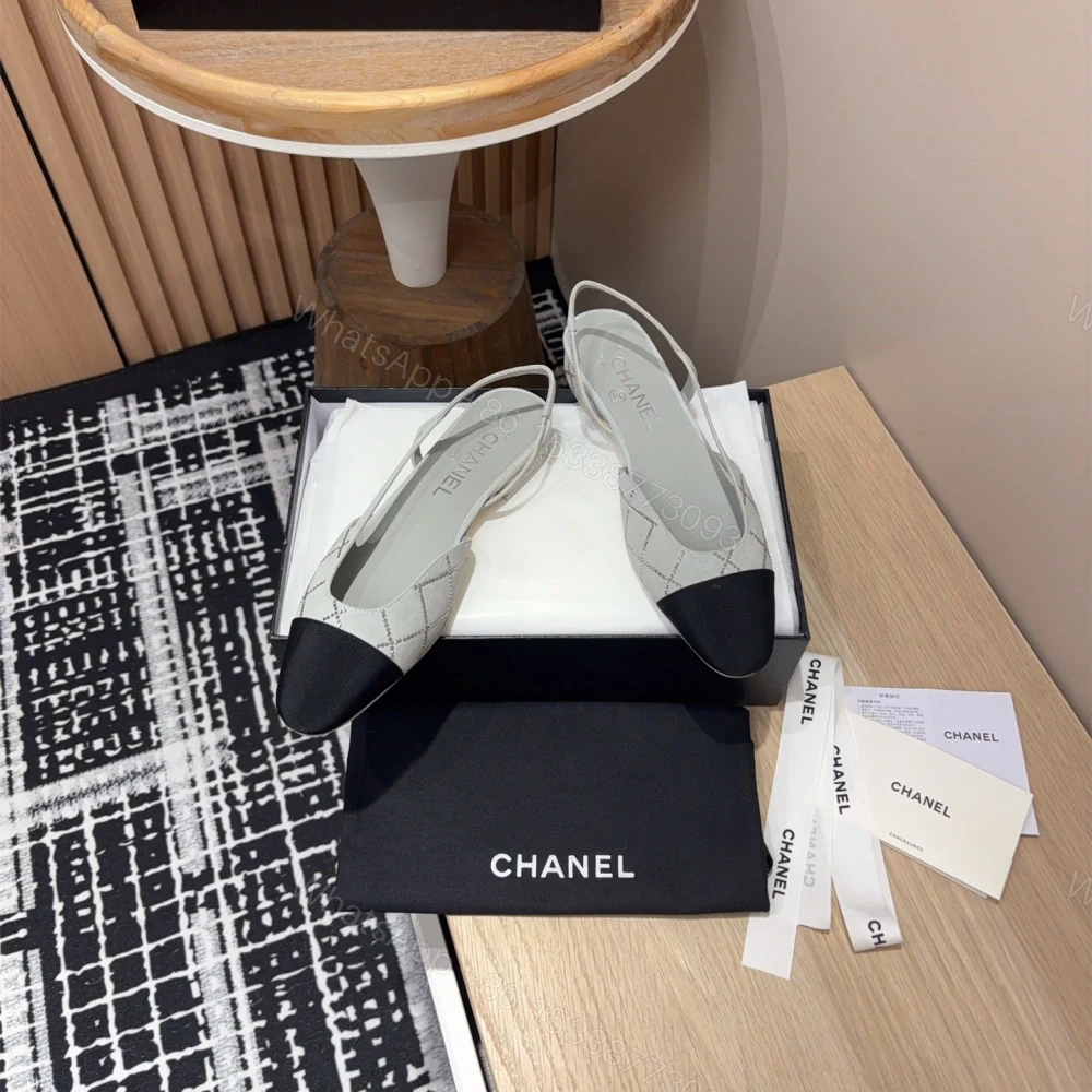 View 7 of 高仿Chanel*25C系列G31319小羊皮休閒平底鞋灰色2CM免檢版