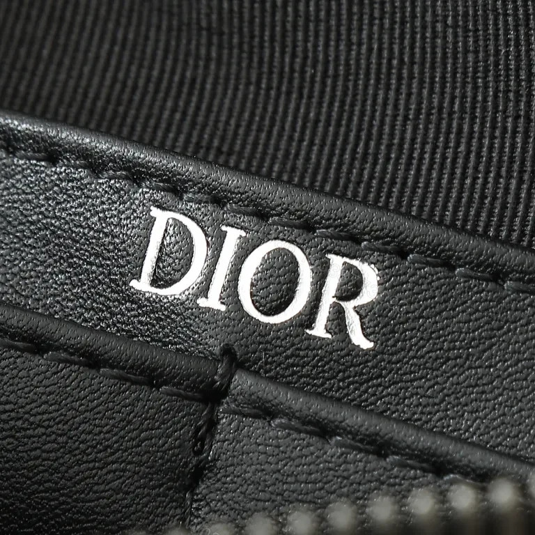 View 2 of Monogram Textured Compact Clutch â€” Day-to-Night Dior-Inspired Carry