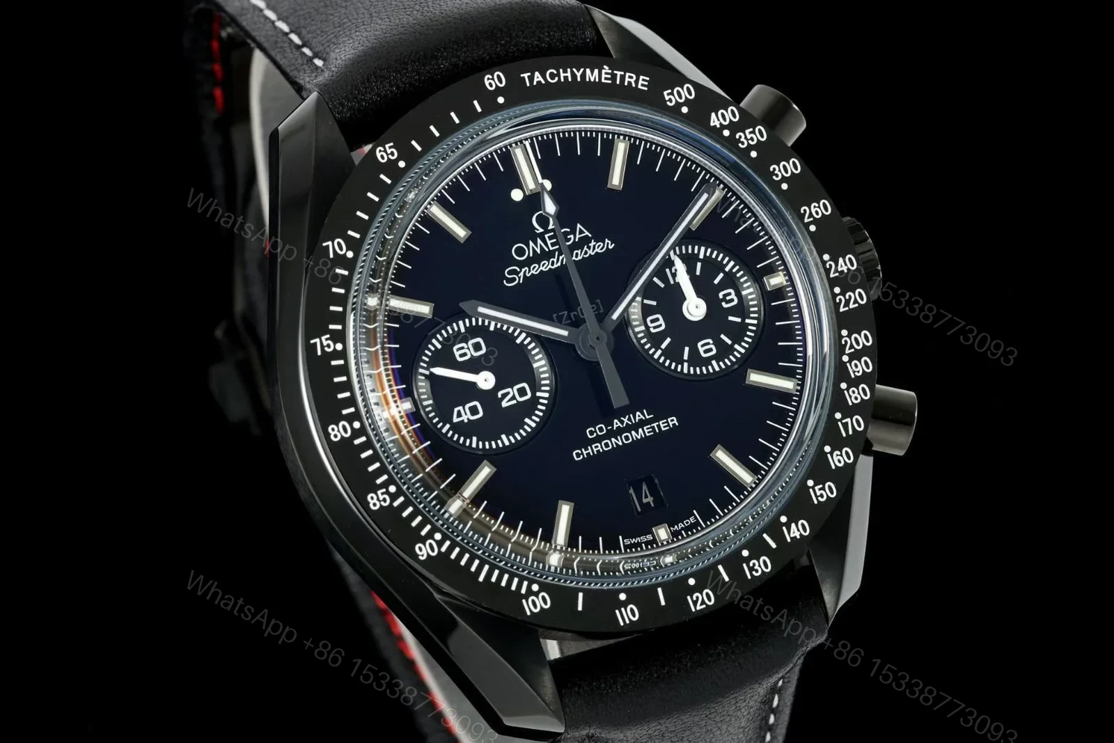 View 2 of Omega Speedmaster Moonwatch Co-Axial Dark Side of the Moon Pitch Black 311.92.44.51.01.004