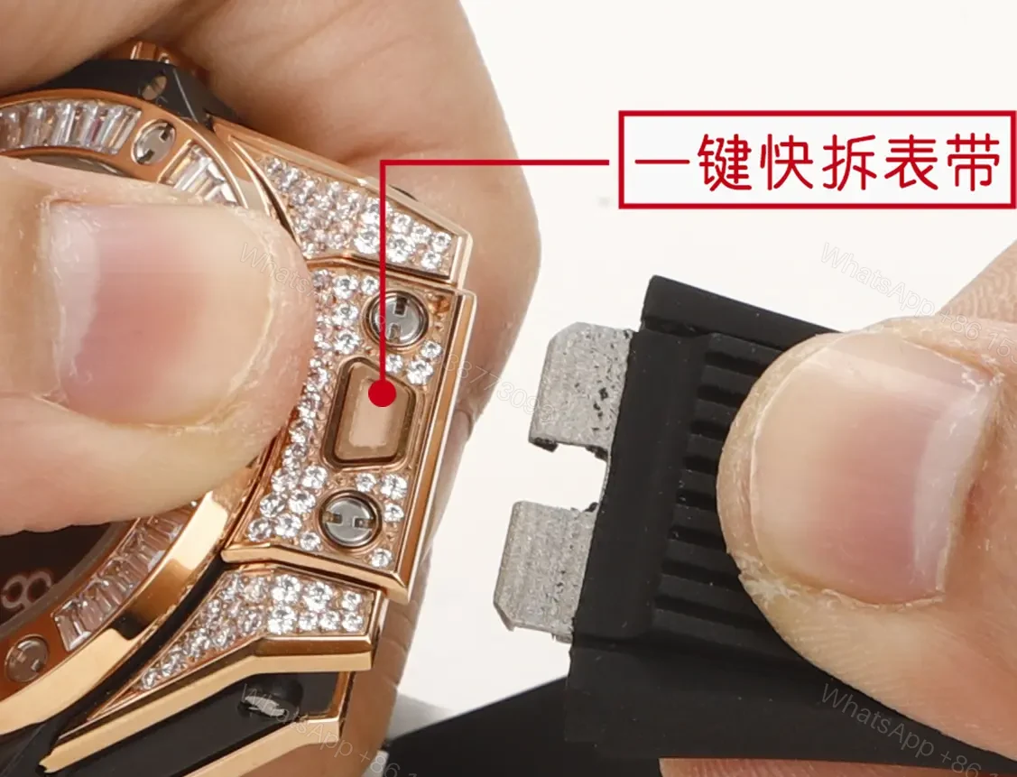 View 5 of Hublot Big Bang Rose Gold Black Watch