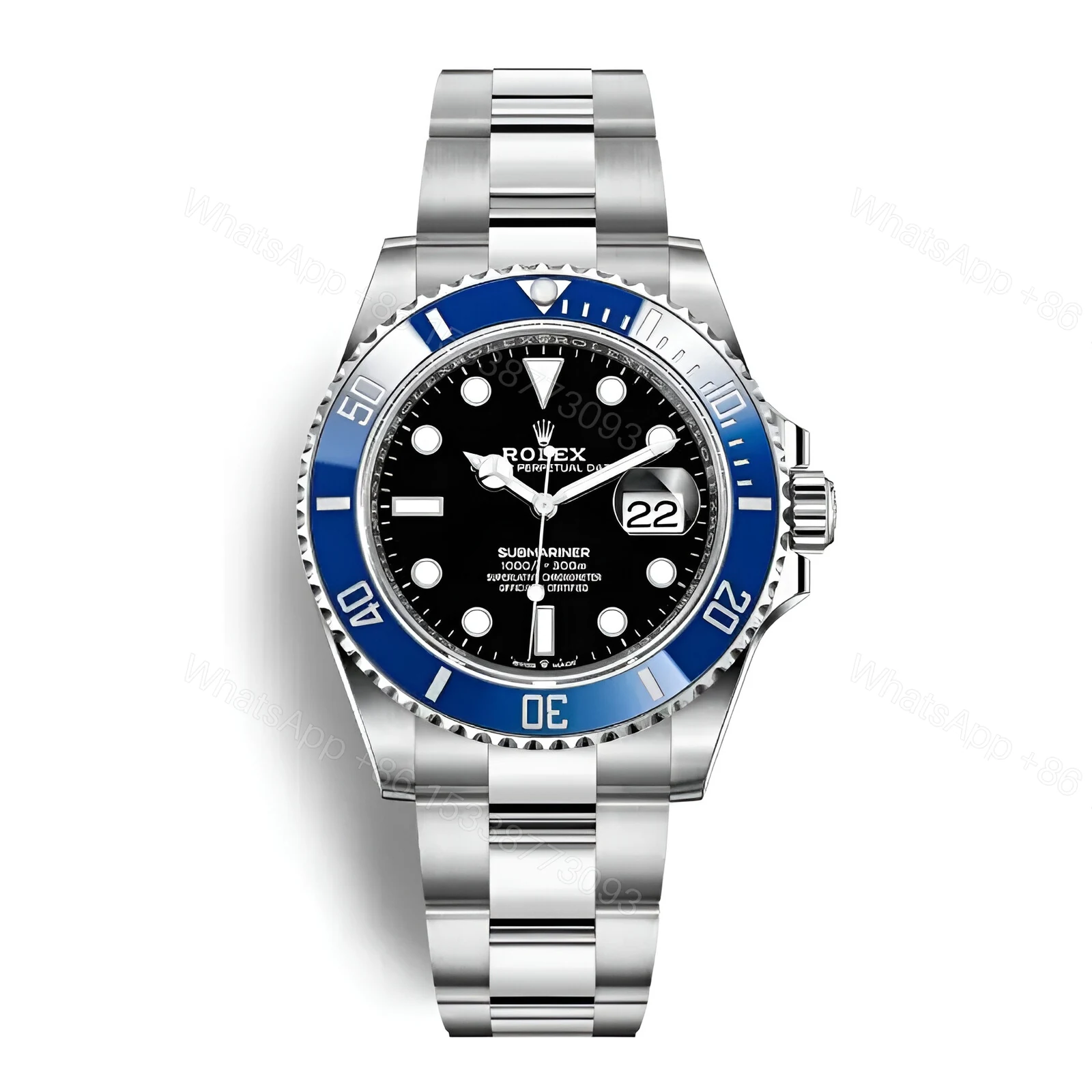 Rolex Submariner 126619LB White Gold Black Dial Replica — view 1