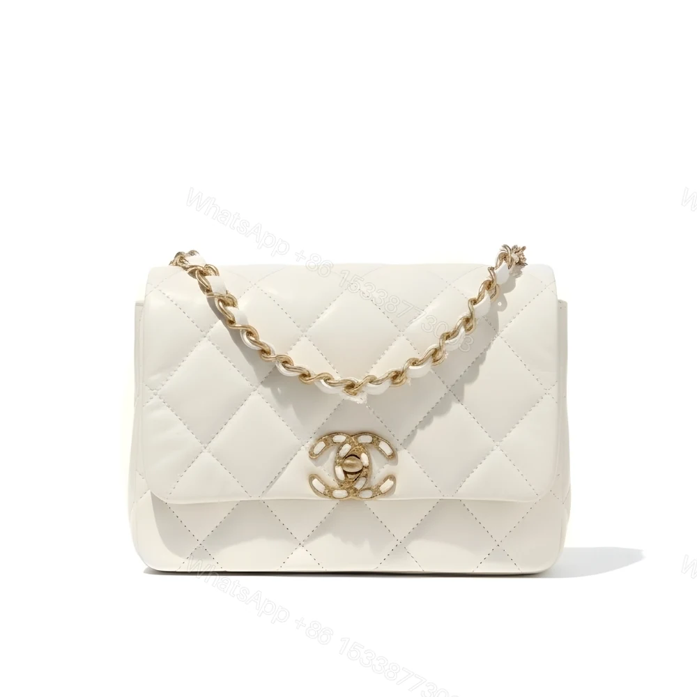 Chanel Mini Flap Bag And Gold Hardware Light Beige 20Cm — view 1