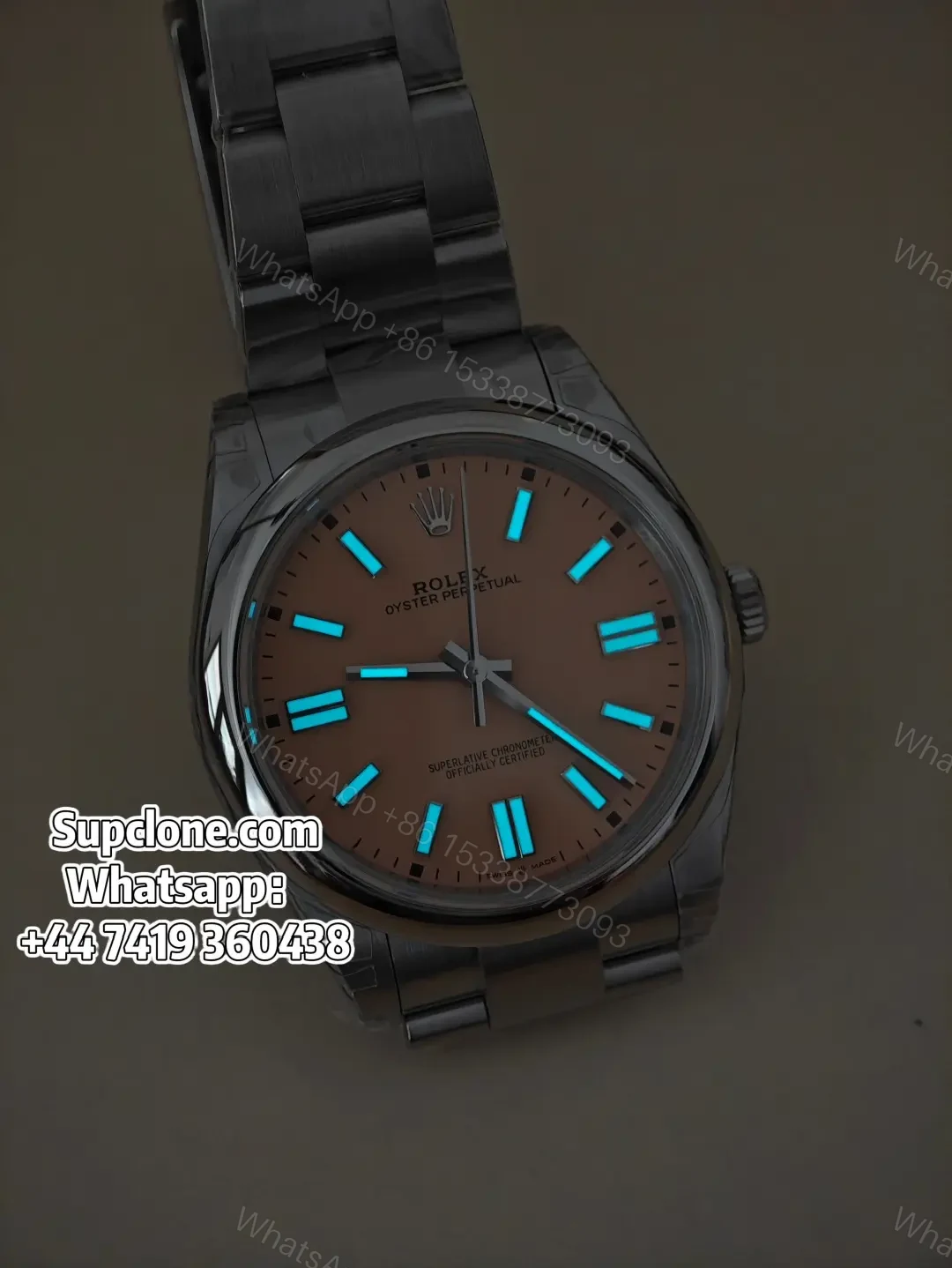 View 3 of Rolex Super Clone Oyster Perpetual M126000-0012 36mm Yellow Dial 3230 Movement