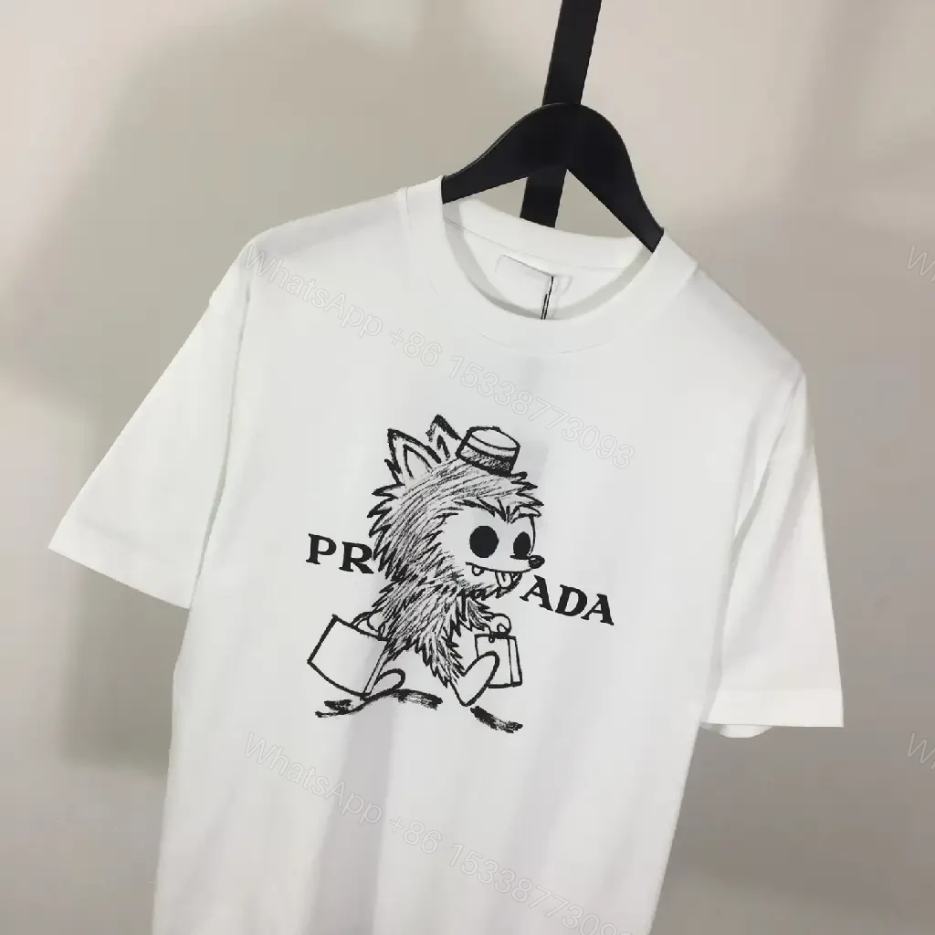 View 2 of White Cotton Graphic Tee - Premium Streetwear Style, Relaxed Fit