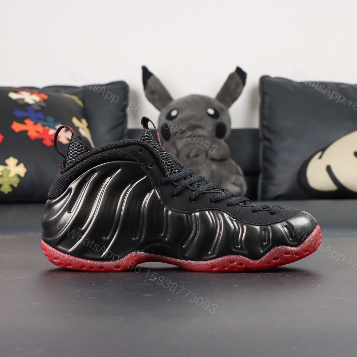 View 2 of Foamposite One “Cough Drop”