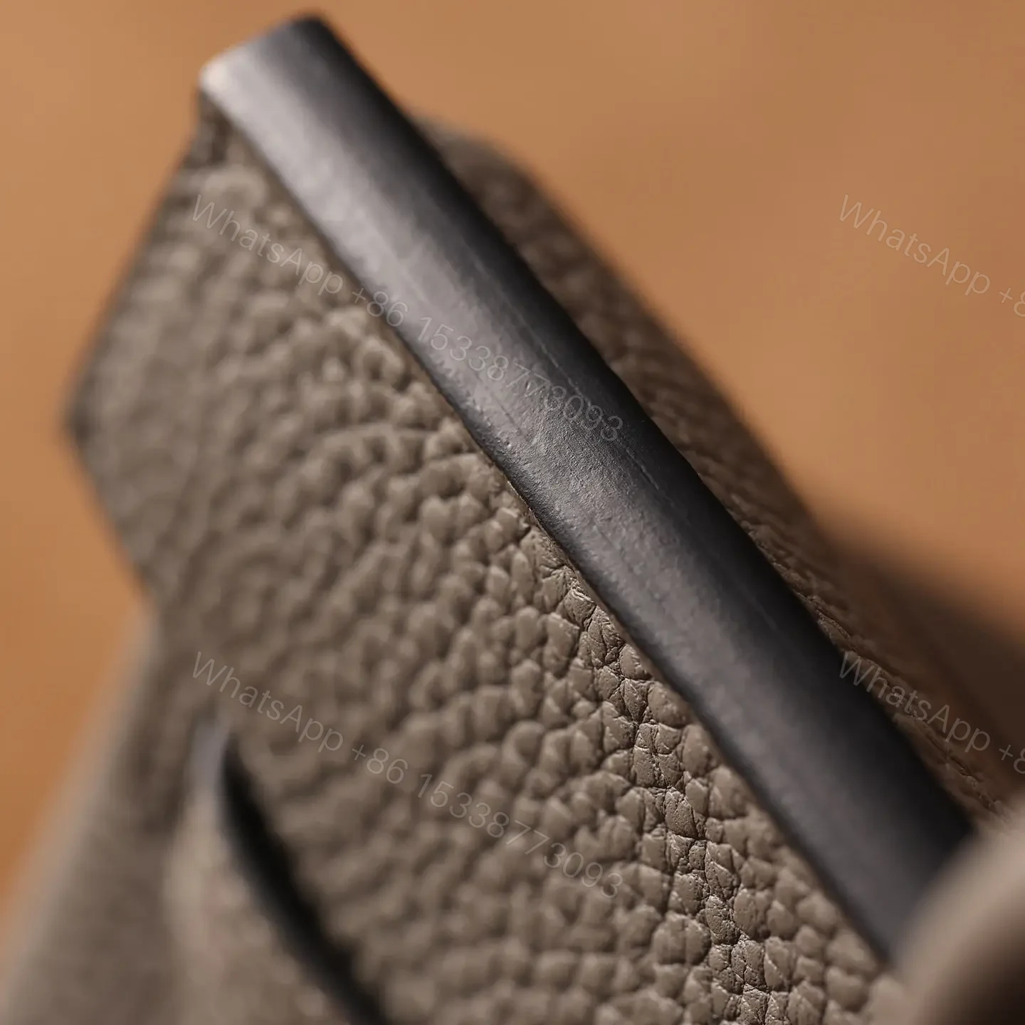 View 12 of 高仿Hermes*Birkin25積雨云灰金扣免檢版