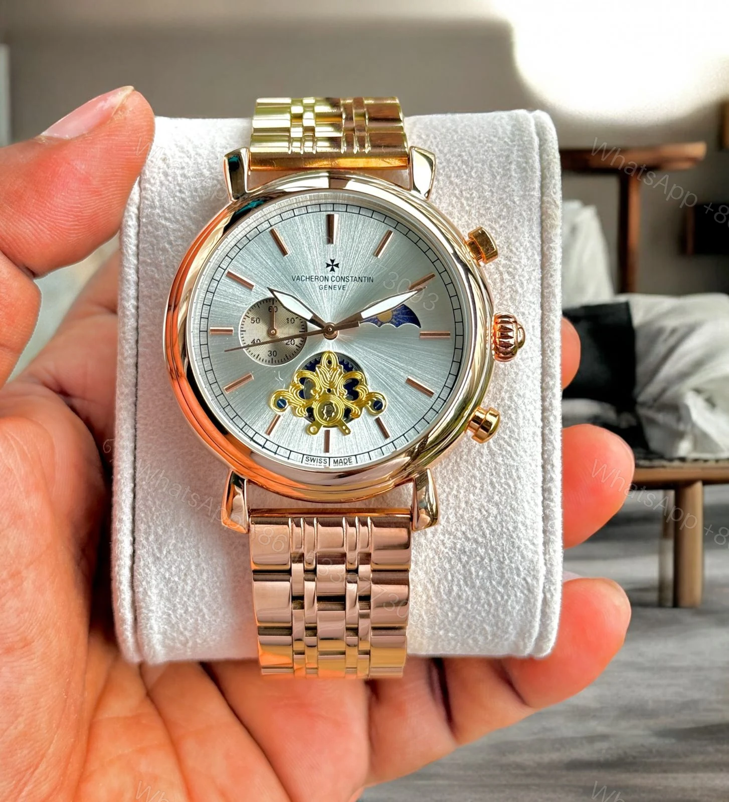 View 4 of FIRST COPY VACHERON CONSTANTIN WATCH FOR MEN