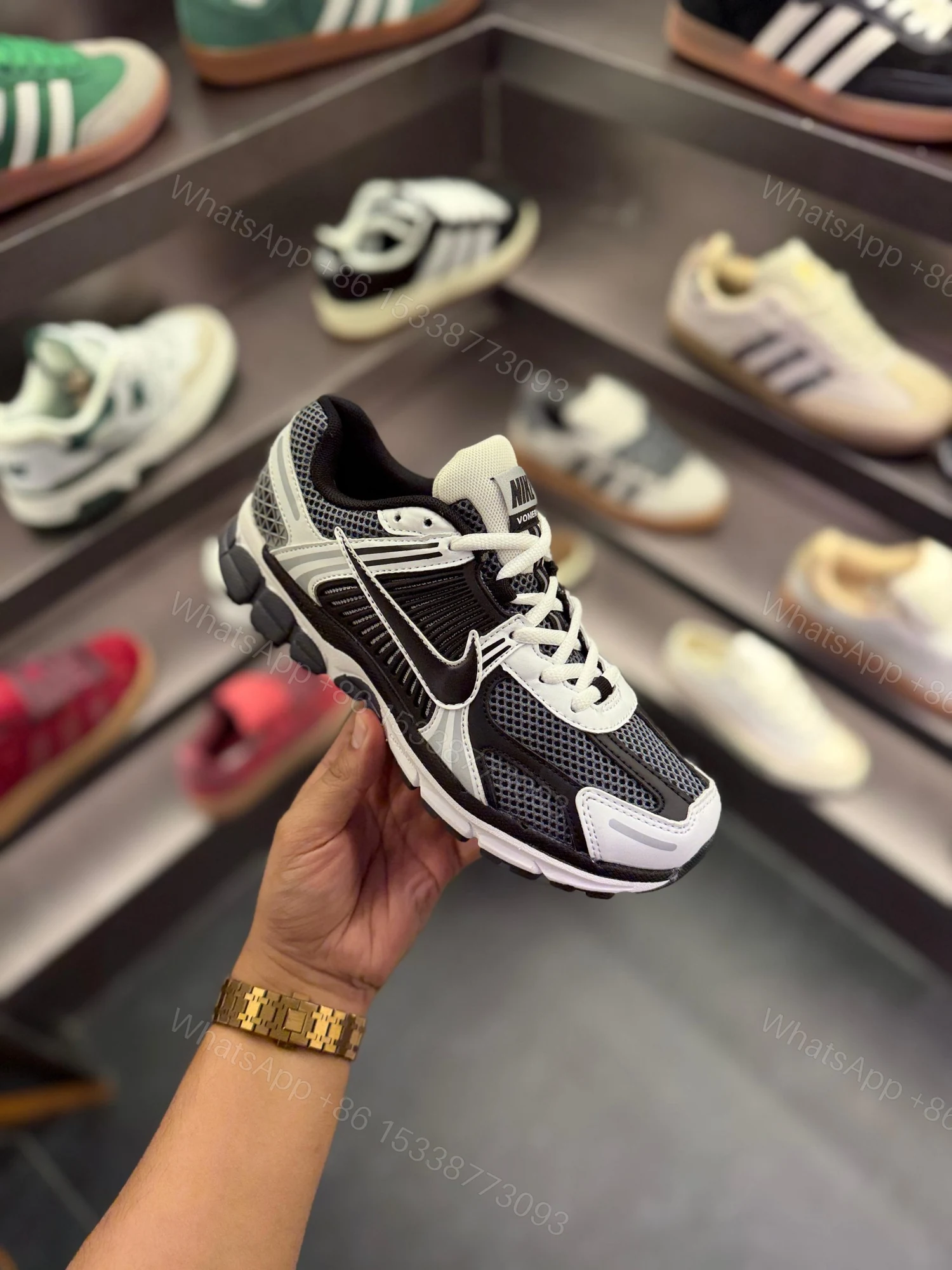 First Copy Nike Zoom Vomero | Summit Black Dark Grey — view 2
