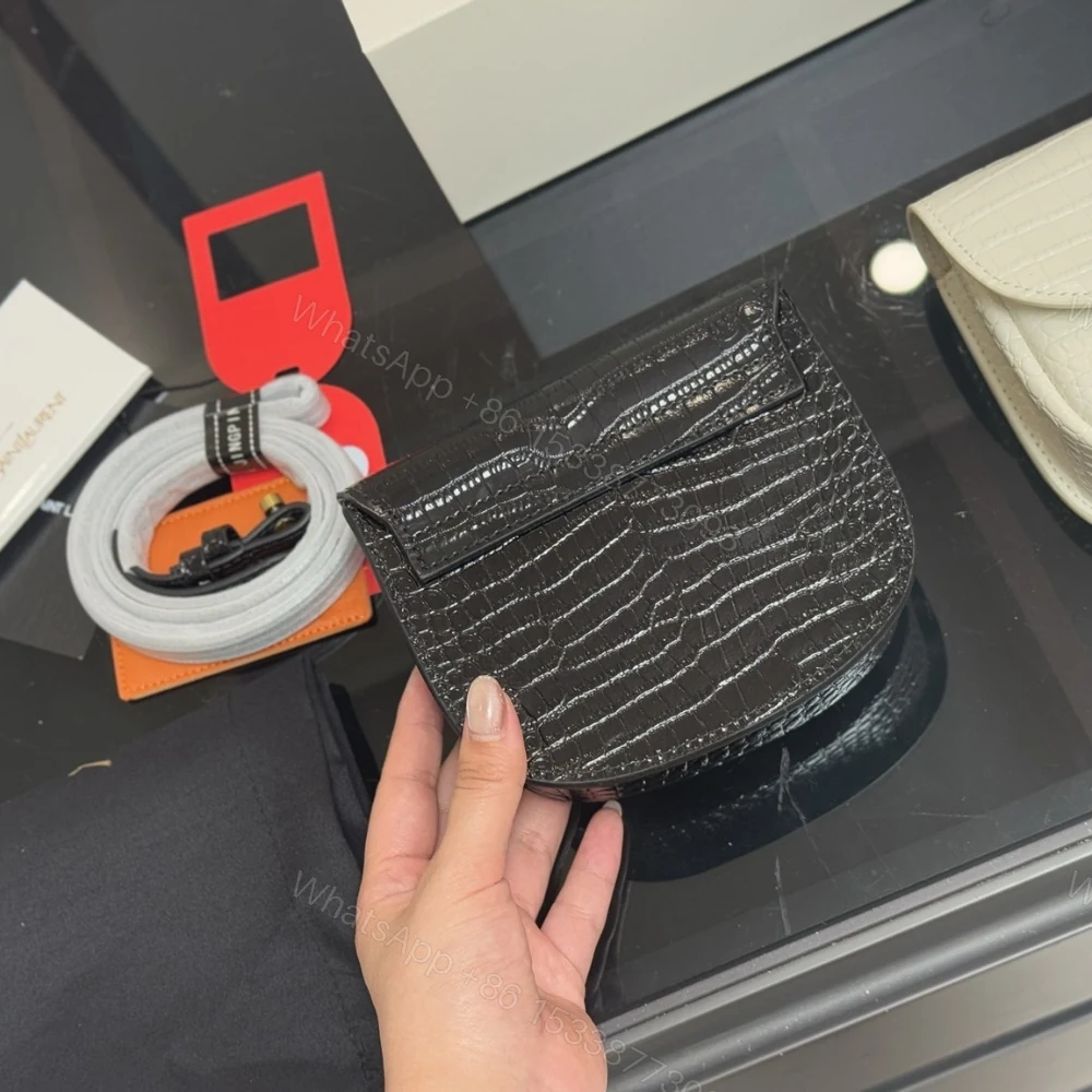 View 4 of Saint Laurent Kaia Small Satchel Shoulder Bag Black 17Cm