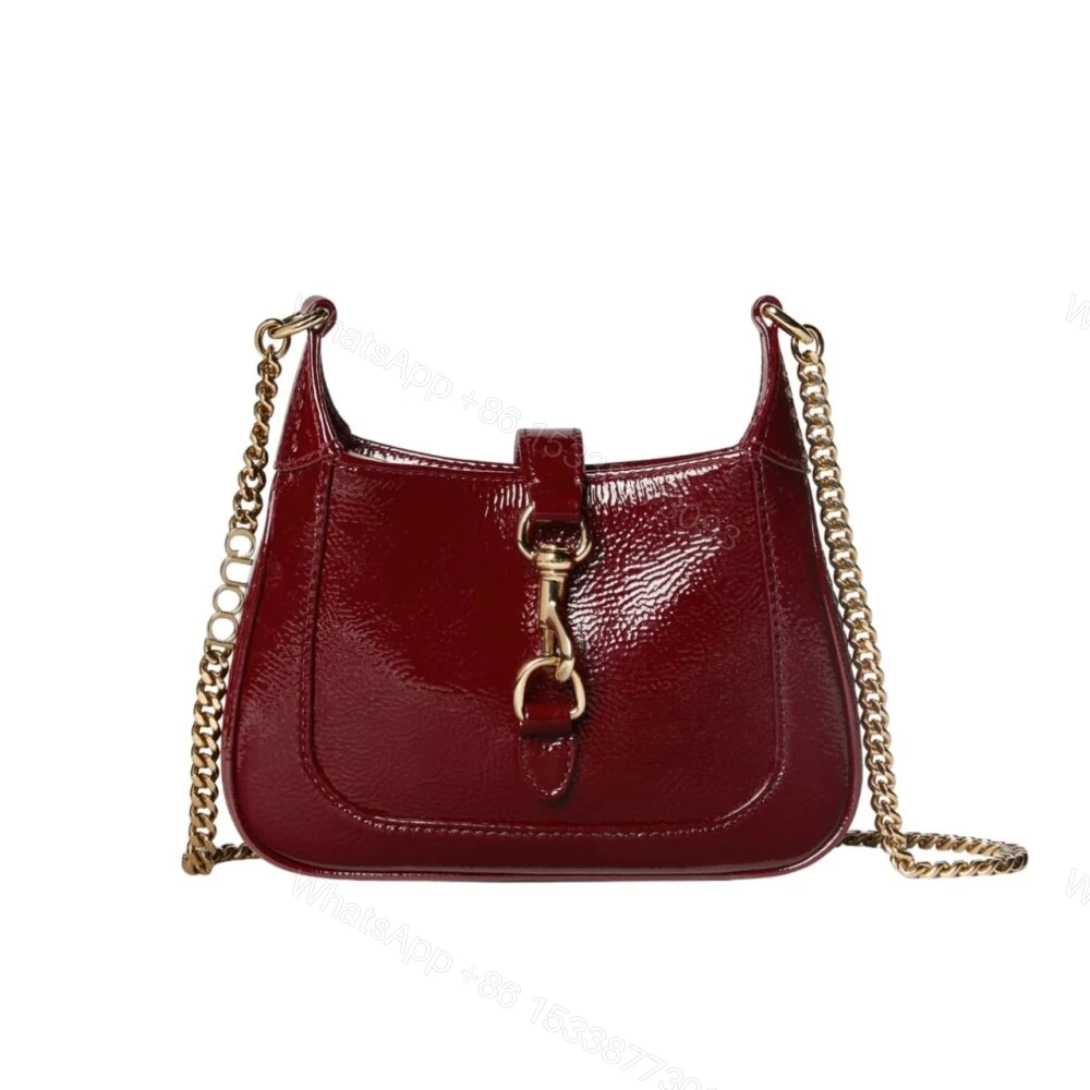 Gucci Jackie Notte Mini Bag Rosso Ancora Red 19Cm — view 1