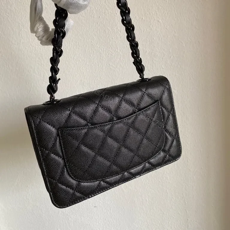 View 7 of Chanel-Inspired Quilted Leather Crossbody: Luxe Everyday Bag