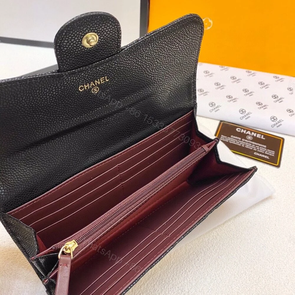 View 5 of Chanel Classic Long Flap Wallet 19Cm