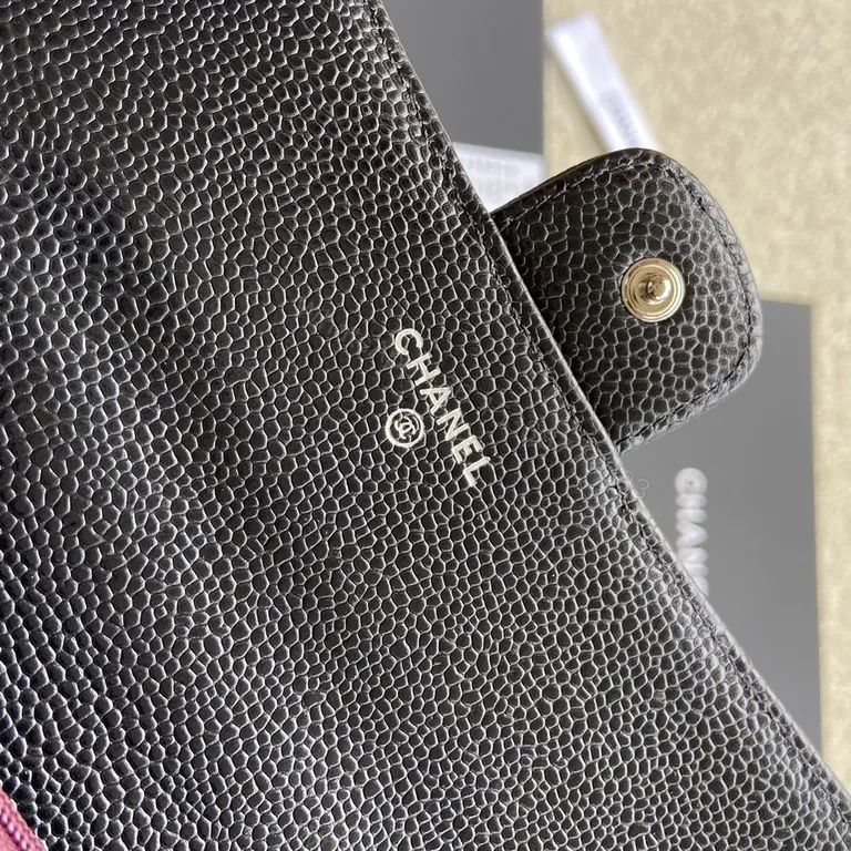View 7 of Chic Quilted Wallet â€“ Black Leather, Chanel-Style Luxury