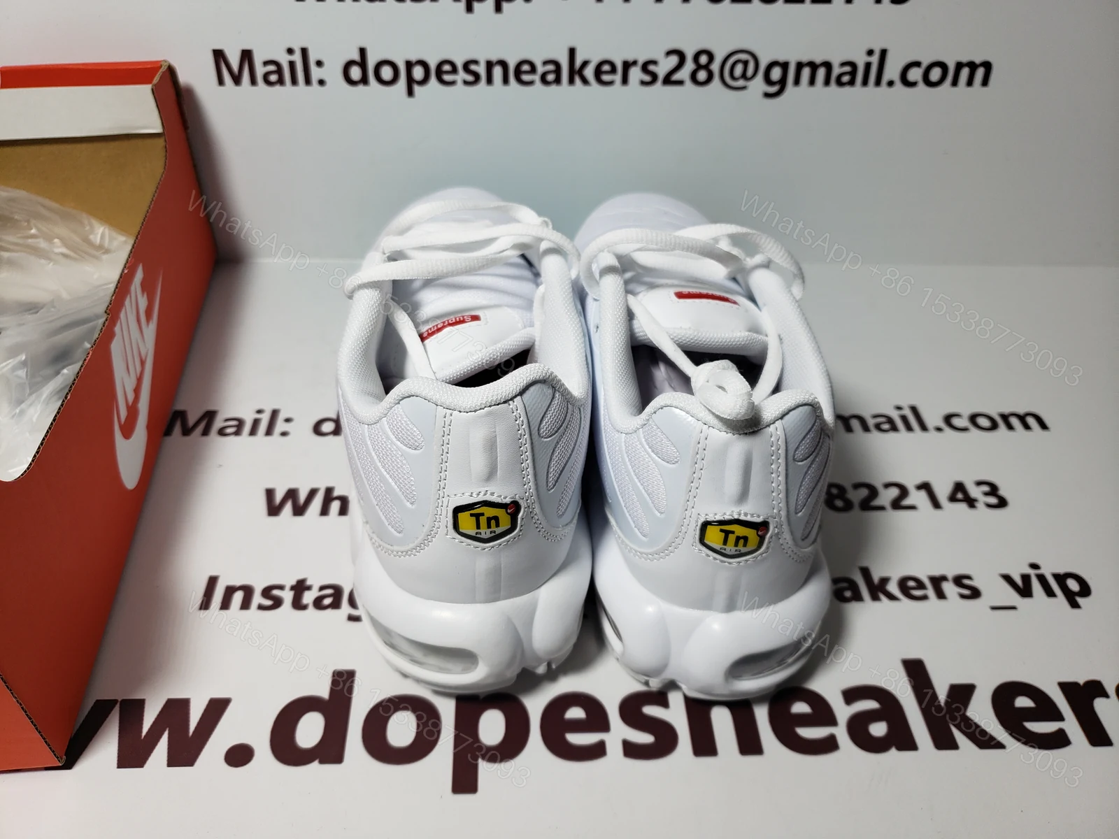 View 6 of Nike Fake Air Max Plus Supreme White DA1472-100(TN)