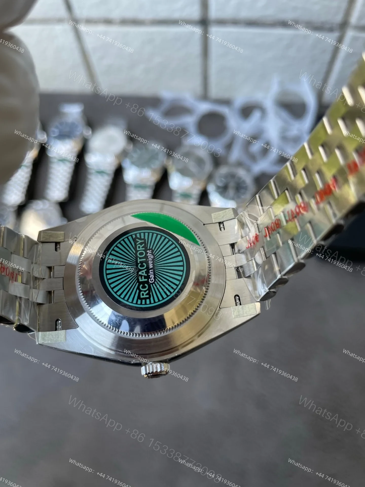 View 11 of Rolex Super Clone Watches 1:1 DateJust 41 126334 Black Diamond Jubilee