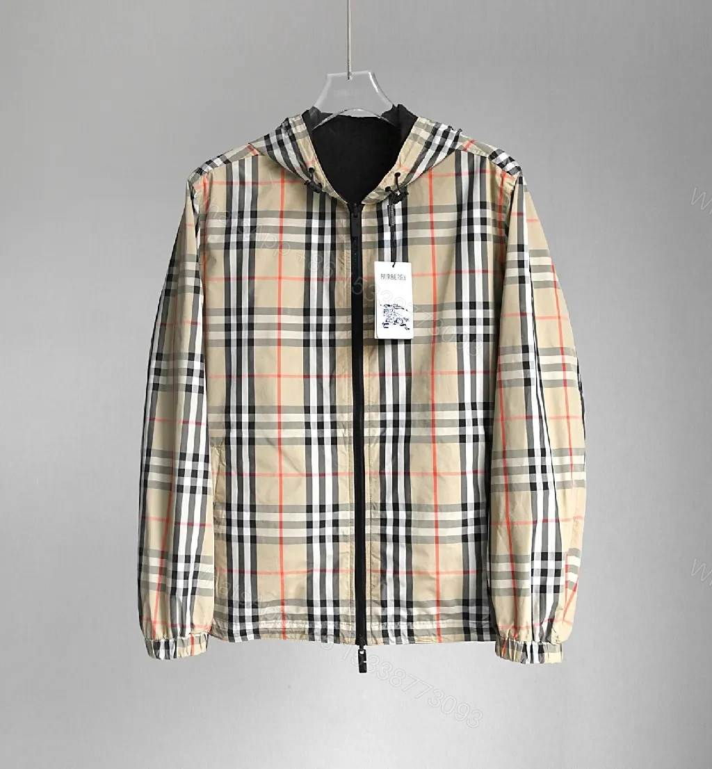 View 10 of Patterned Windbreaker Jacket with Hidden Zip Detail