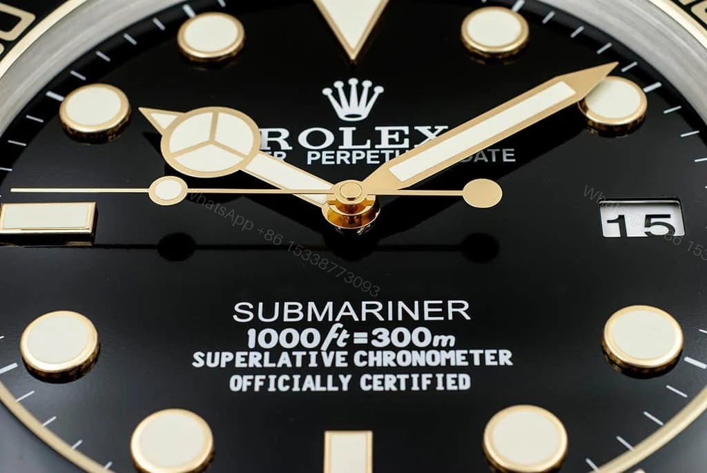 View 5 of ROLEX WALL CLOCK – SUBMARINER GOLD