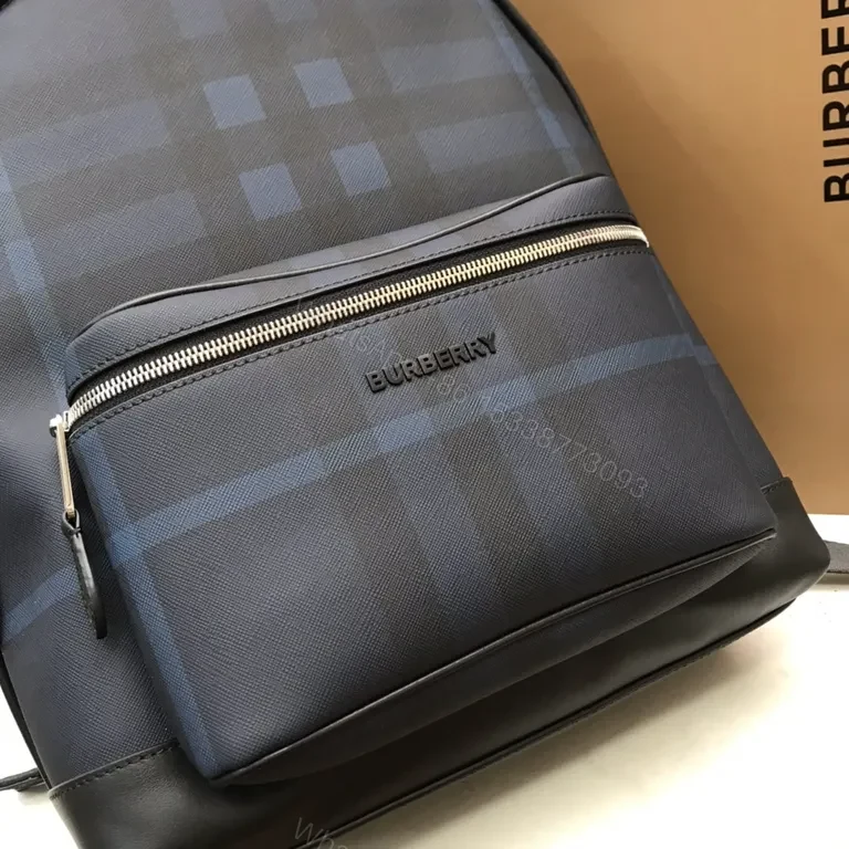 View 3 of Refined City Backpack â€“ Signature Burberry Pattern, Everyday Carry