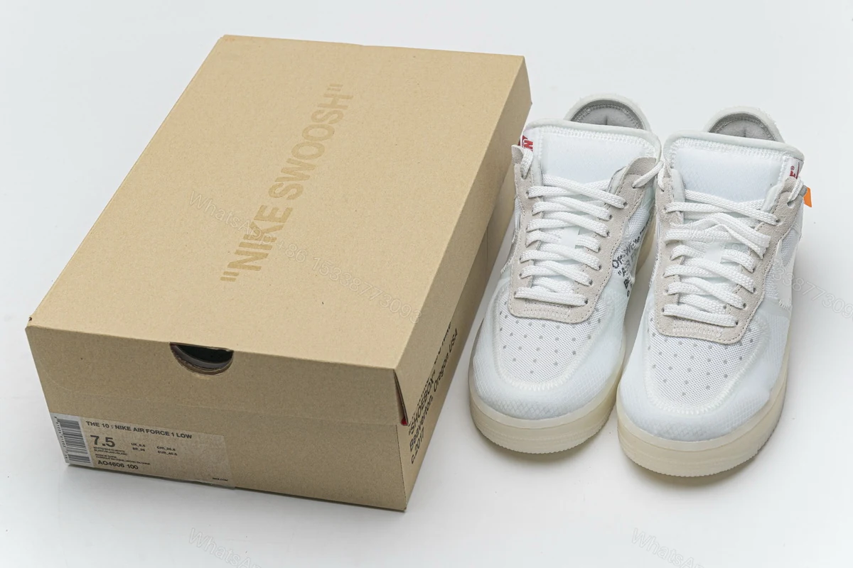 OFF White X Air Force 1 Low White AO4606-100 — view 2