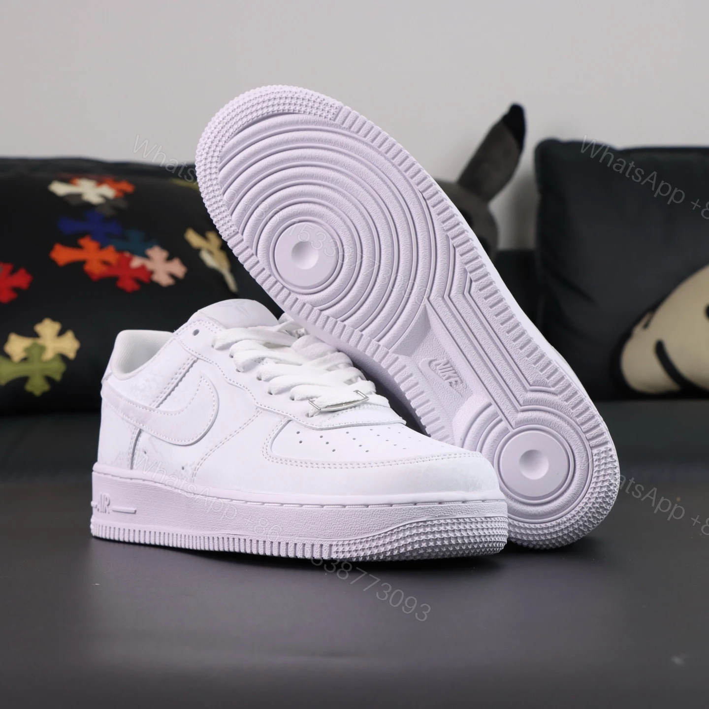 View 3 of Kobe Bryant Air Force 1 Forever White Reps