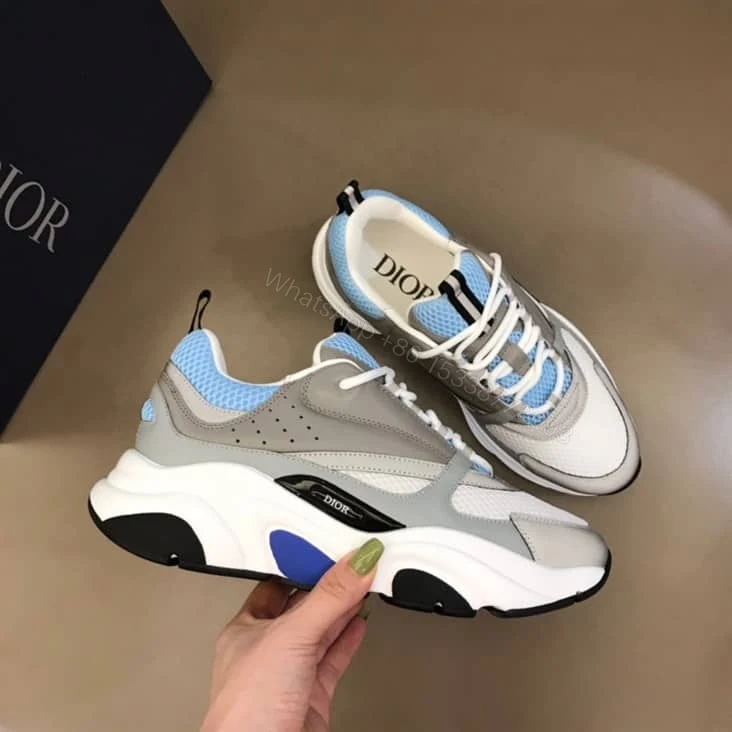 View 5 of B22 SNEAKER TECHNICAL MESH WITH AND CALFSKIN – CD93