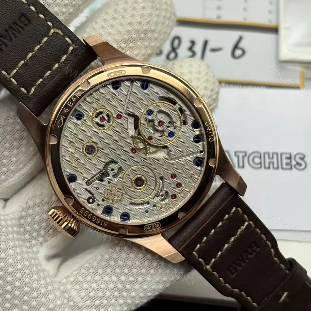 View 2 of Replica IWC Pilot’s Little Prince Tourbillon