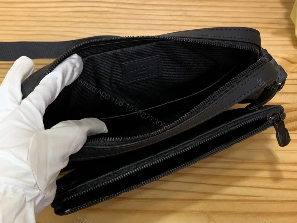 View 6 of Chic Monogram Crossbody: Compact Luxury Everyday Bag