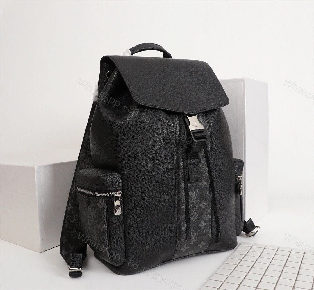 View 7 of Louis Vuitton Monogram Eclipse Taigarama Backpack
