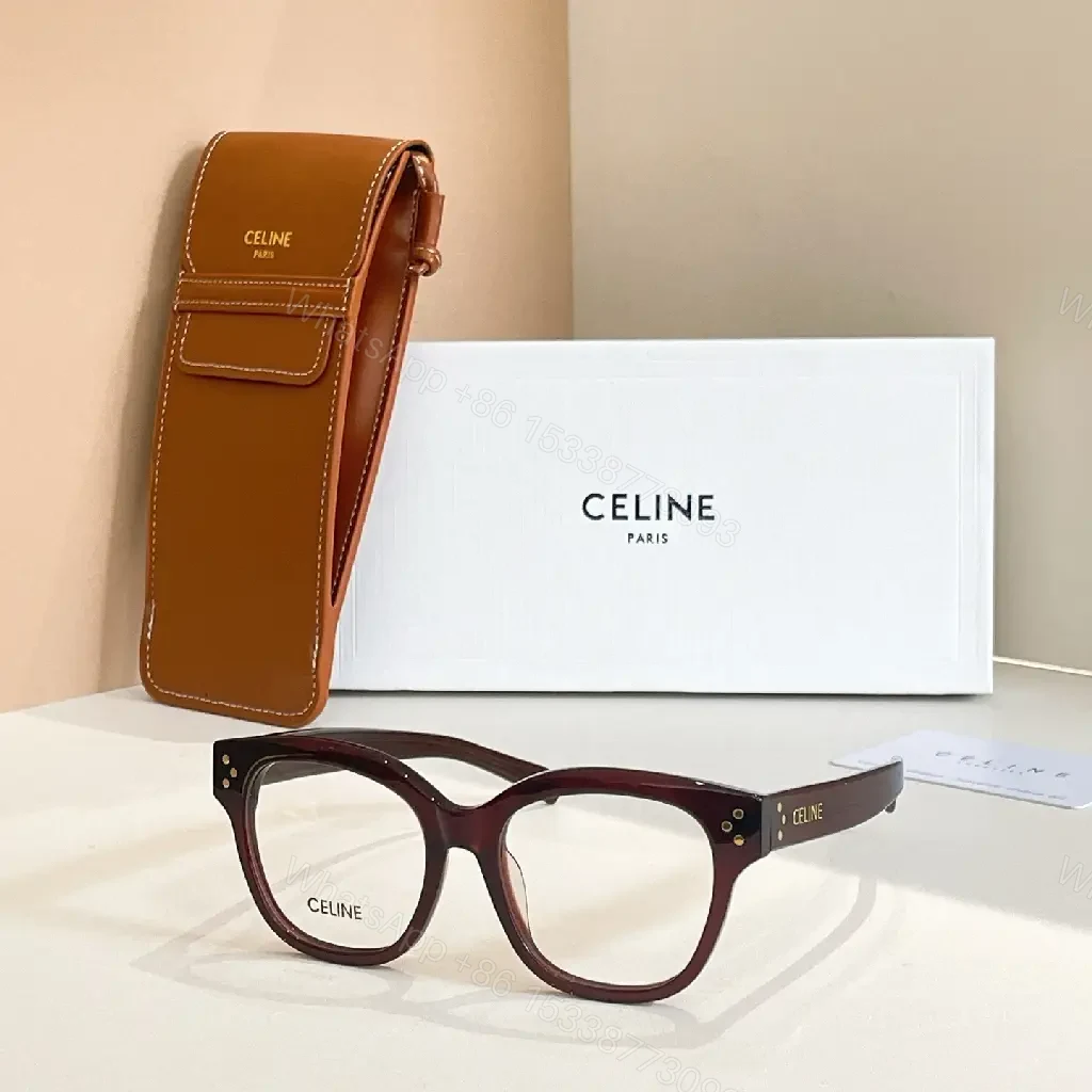 View 3 of Chic Acetate Eyewear: Bold Rounded-Square Silhouette glasses
