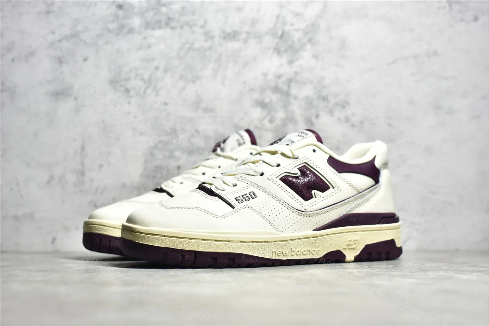 View 2 of New balance 550 White Purple