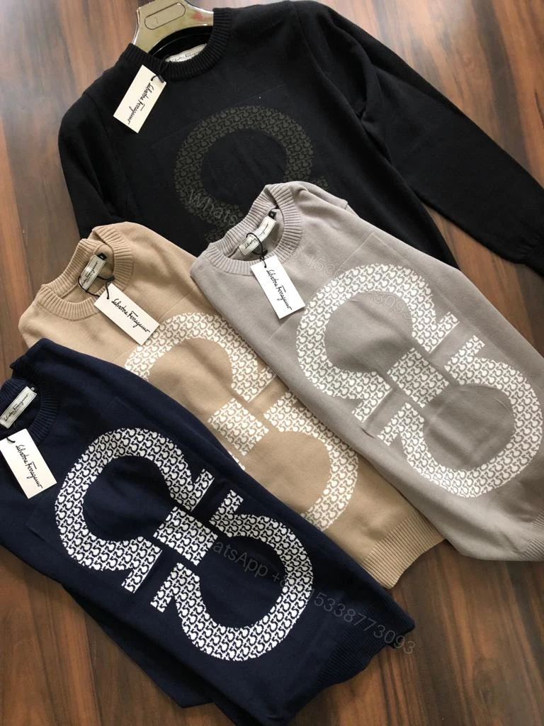 FIRST COPY FERRAGAMO IMPORTED WOOL SWEATERS — view 1