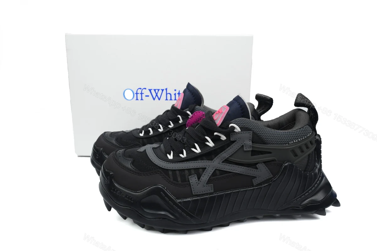 OFF-WHITE Out Of Black Glossy Surface OMIA139S 2080004 531010 — view 2